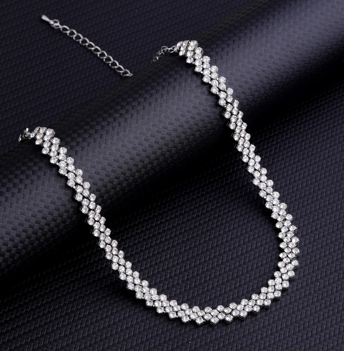 Luxury 925 Sterling Silver Zircon Necklace for Women